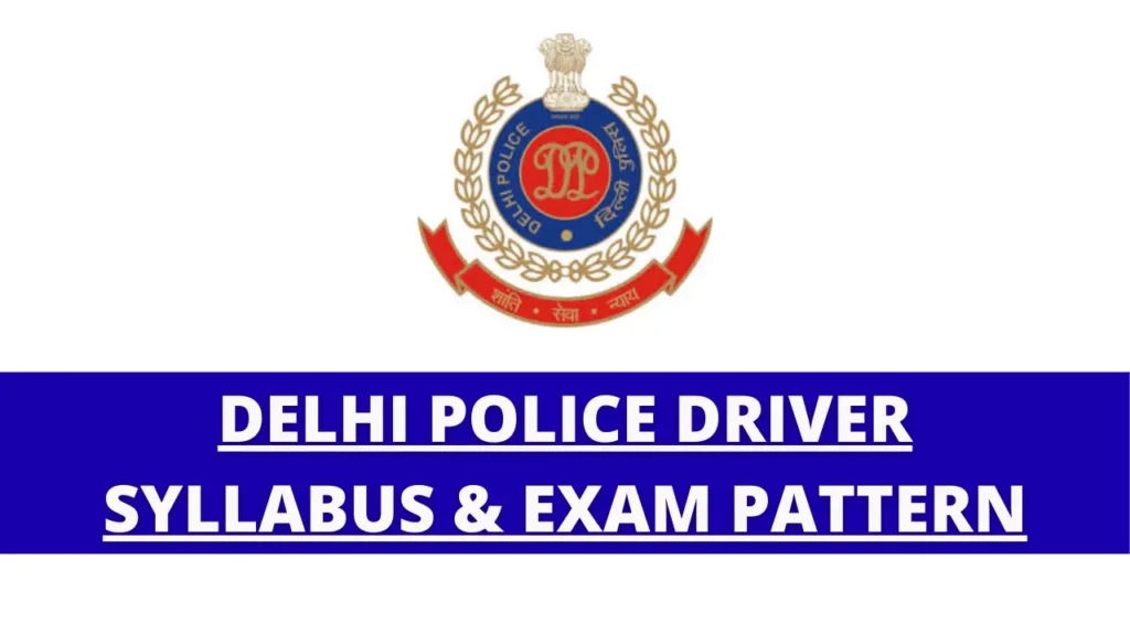 Delhi Police Head Constable AWO TPO Syllabus Exam Pattern
